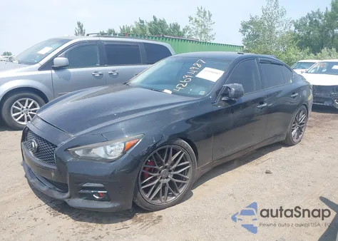 2015 Infiniti Q50 из США, поврежденный, VIN JN1BV7AR2FM393763